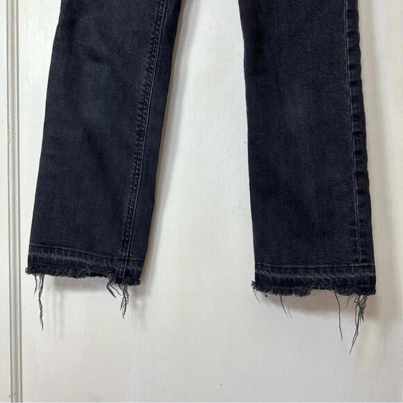 Aritzia Denim Forum - Arlo High Rise Straight -  Black - 23 - Picture 3 of 8